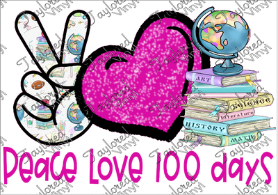 SCH 116 Peace Love 100 Days