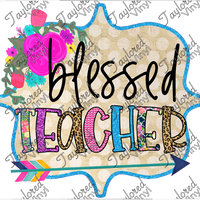 SCH 123 Blessed Teacher Arrow