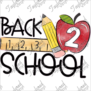 SCH 126 Back 2 School Apple