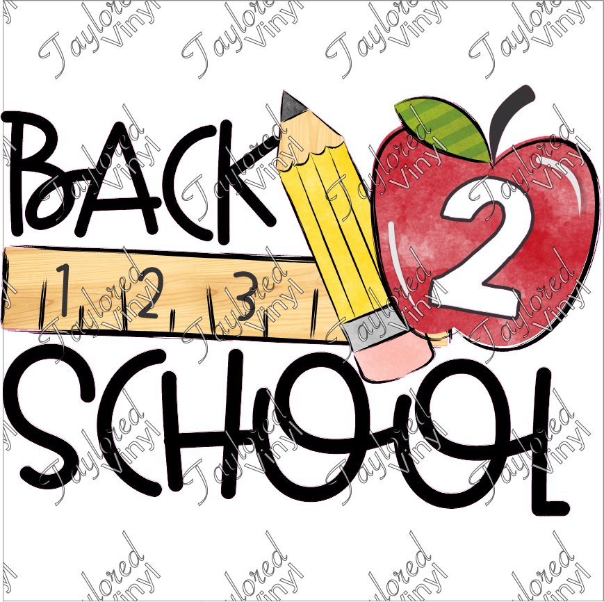 SCH 126 Back 2 School Apple