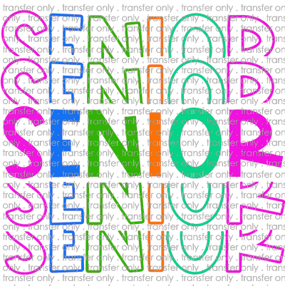 SCH 159 Senior words stacked