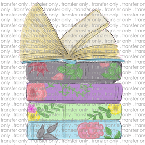 SCH 203 stacked books
