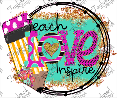 SCH 262 Teach Love Inspire