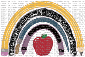 SCH 435 School Rainbow Apple