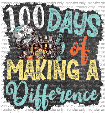 SCH 454 100 Days of Making a Difference