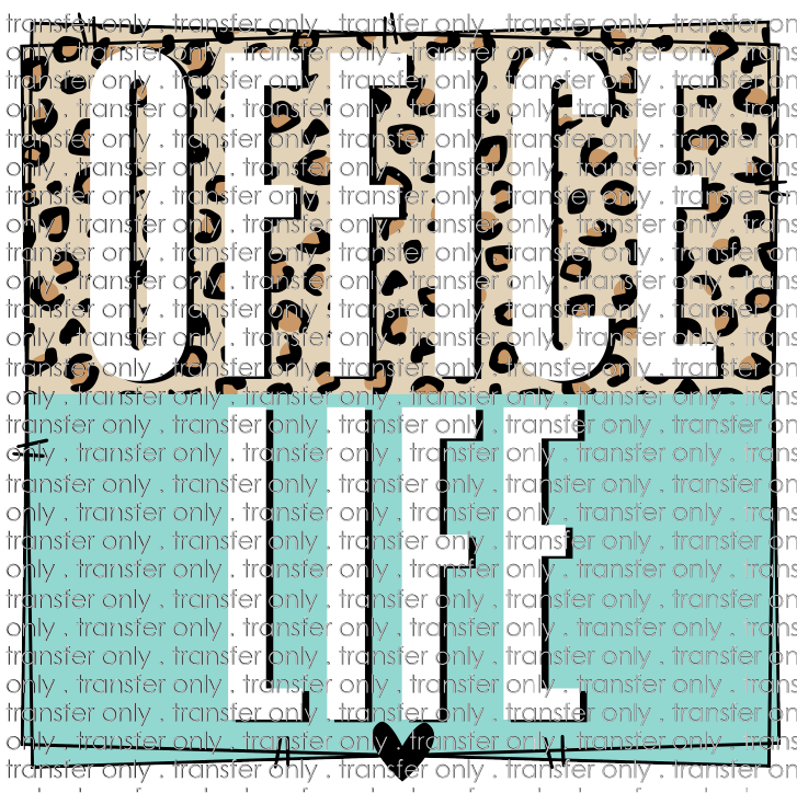SCH 489 Office Life Leopard Frame