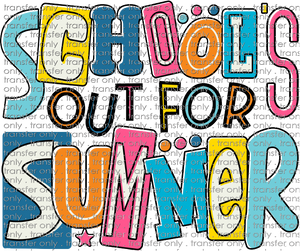 SCH 494 Schools Out for Summer Doodle