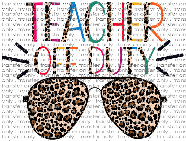 SCH 496 Leopard Teacher Sunglasses