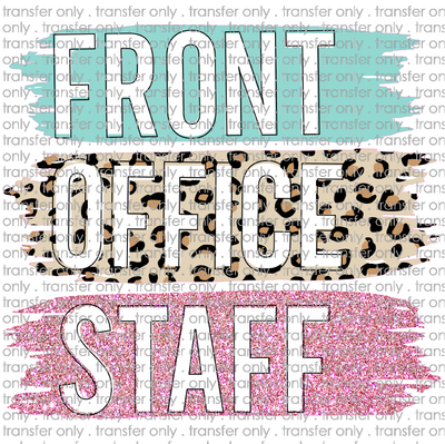 SCH 512 Front Office Staff Washtape