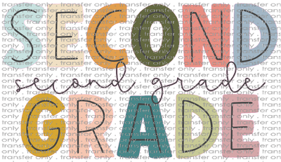SCH 583 Second Grade Cursive Color