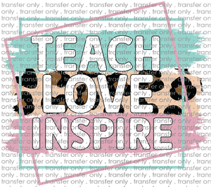 SCH 647 Teach Love Inspire Boarders