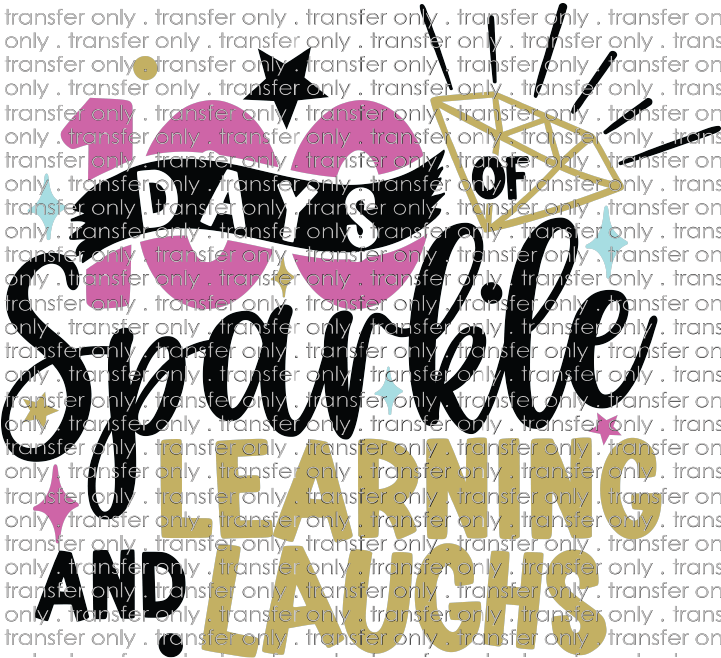 SCH 657 100 Days of Sparkle Learning and Laughs