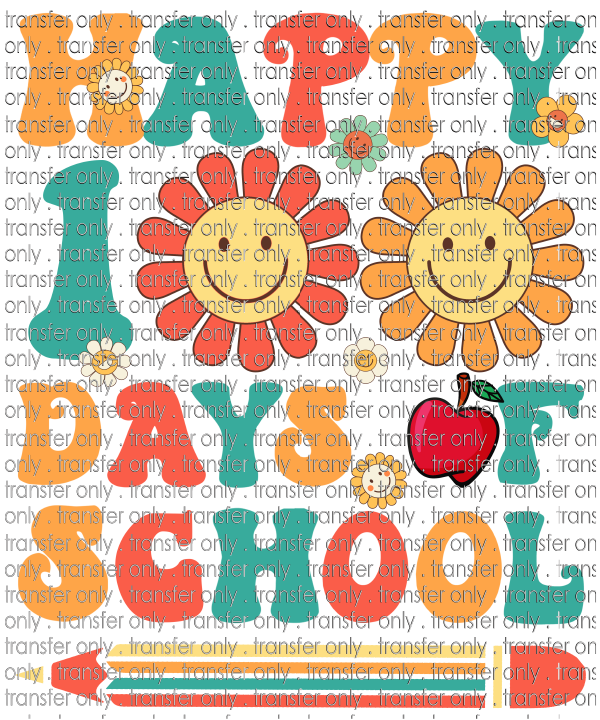 SCH 683 100 Days of School Daisy