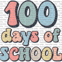 SCH 684 100 Days of School Retro