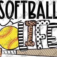 SPT 208 Softball Life With Bat