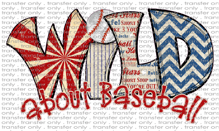 SPT 242 Wild About Baseball USA Colors