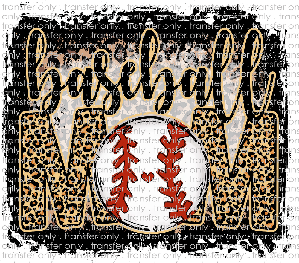 SPT 299 Baseball Mom Leopard with Background