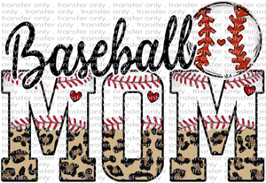 SPT 300 Baseball Mom Leopard White