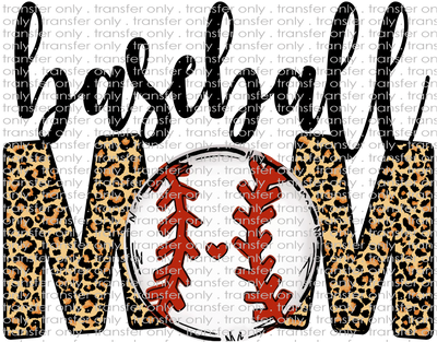 SPT 301 Baseball Leopard Mom