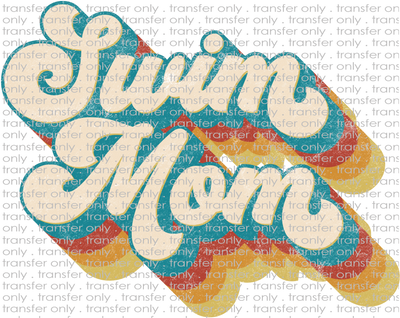 SPT 360 SwimMom Striped Teal