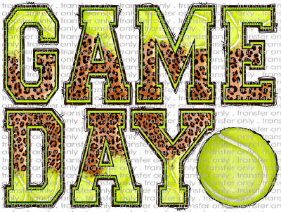 SPT 367 Game Day Leopard Tennis