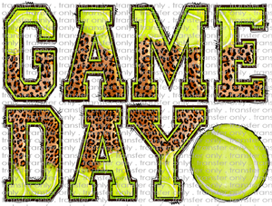 SPT 367 Game Day Leopard Tennis
