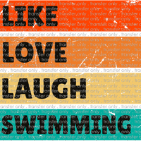 SPT 380 Like Love Laugh Swimming