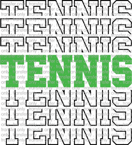 SPT 382 Tennis Stacking