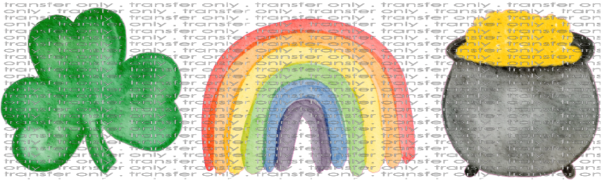 STP 57 Shamrock Rainbow Gold Pot Trio