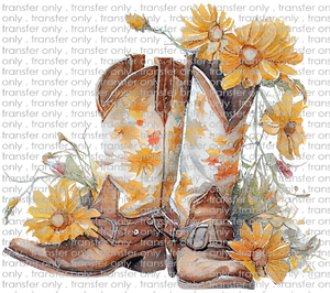 SW 126 Yellow Sunflower and Boots