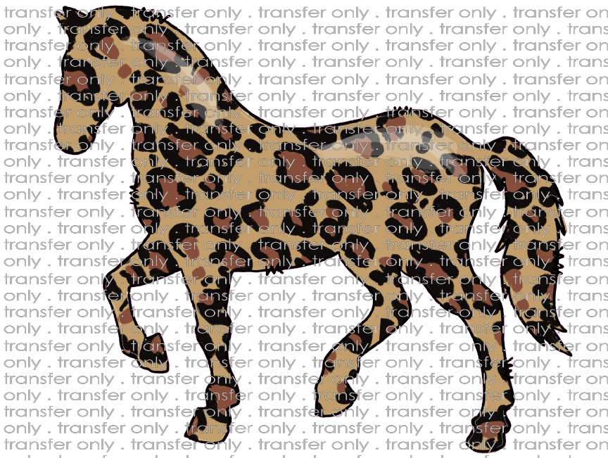 SW 62 Leopard Horse