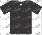 Scrub/T-shirt Acrylic Blank Key Chain