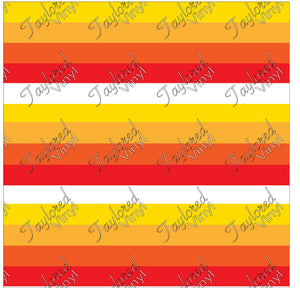 P-SPT-58 Orange Yellow and White Stripes 03