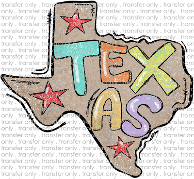 TX 109 Texas Colorful Words