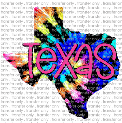 TX 72 Multi-color Texas