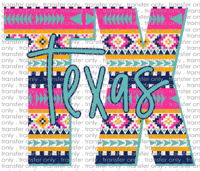 TX 73 Teaxs Letters Aztec