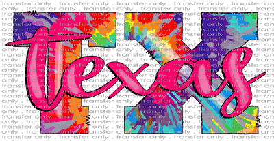 TX 76 Texas TX Tiedye