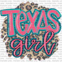 TX 87 Texas Girl Leopard and Pink