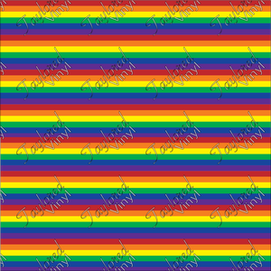 P-RNB-20 Tiny Rainbow Stripe