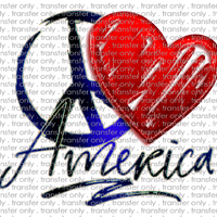 USA 104 Peace Love America