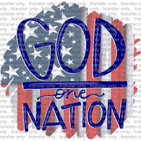 USA 108 God One Nation Flag