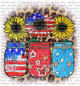 USA 144 America Jar Flowers