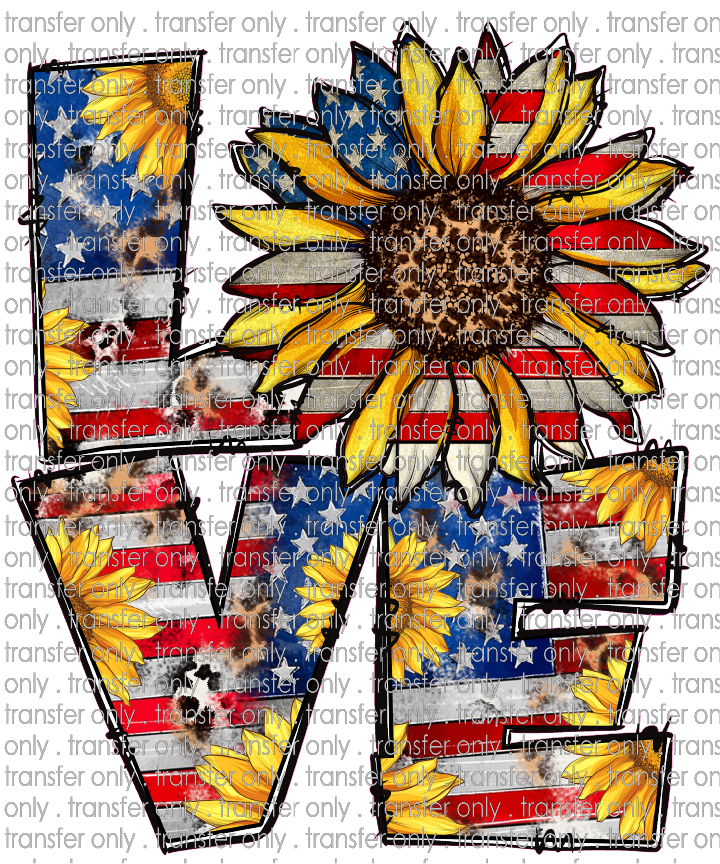 USA 145 Love USA Sunflowers