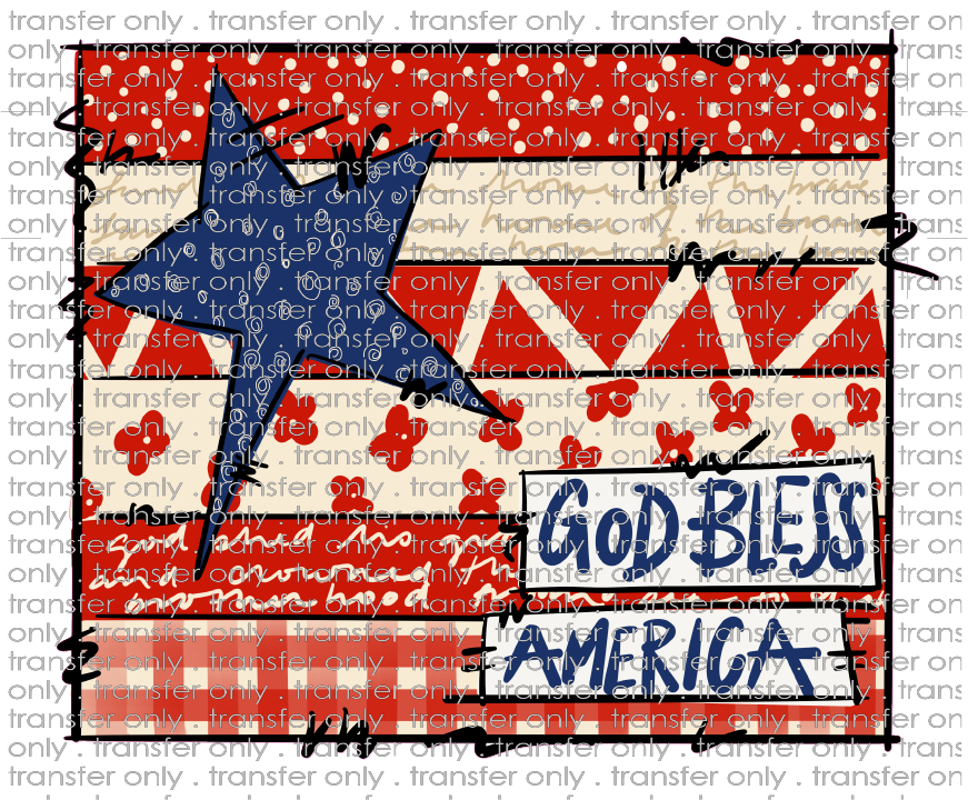 USA 146 God Bless America Flag