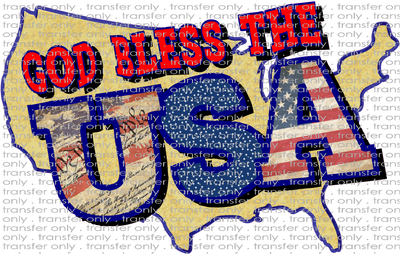 USA 16 God Bless the USA