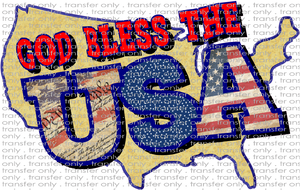 USA 16 God Bless the USA
