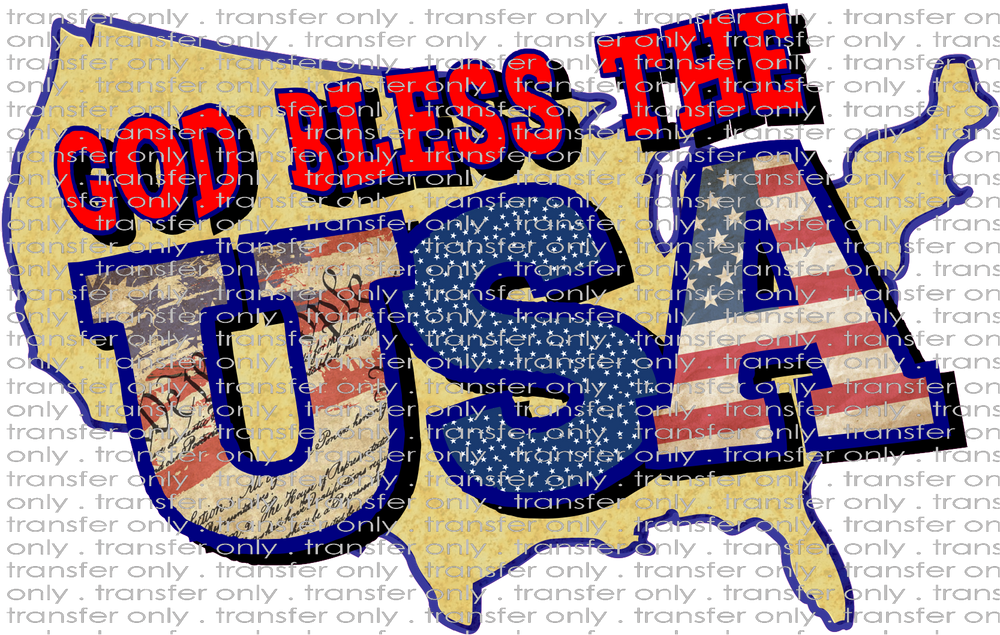 USA 16 God Bless the USA