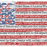 USA 2 US Flag Declaration