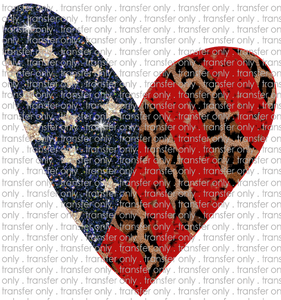 USA 34 Patriotic Heart