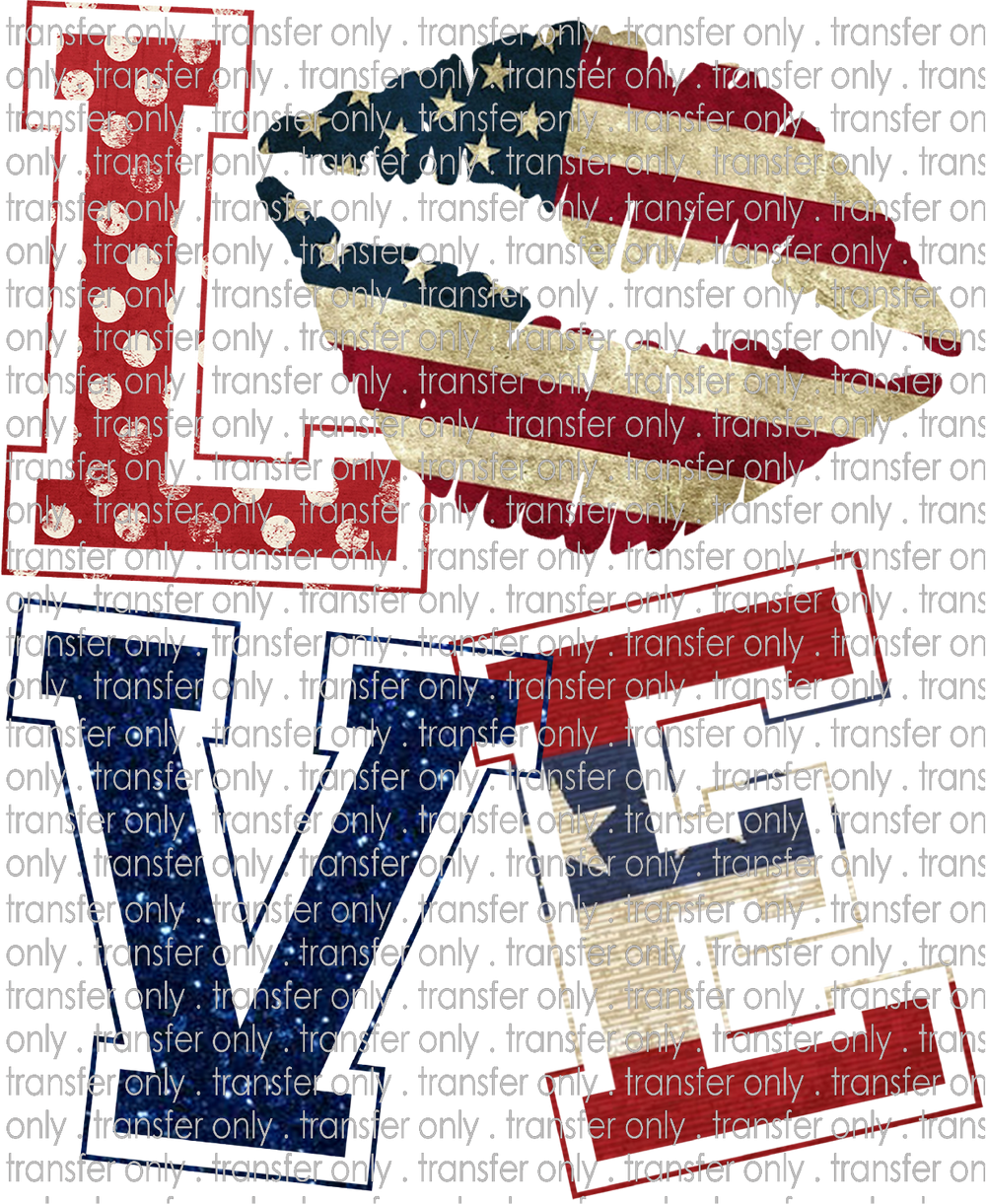 USA 5 Love Patriotic